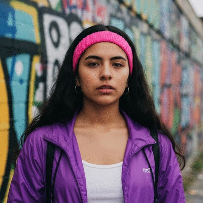 Modern deep-stroller with baby inside